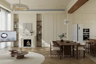 create 3d models and renderings for interior and commercial spaces