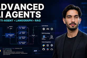 build advanced ai agents and multi agent systems with langgraph and langchain
