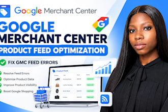 optimize google merchant center product feed and fix gmc feed errors