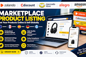do zalando cdiscount mercado libre allegro amazon marketplace product listing