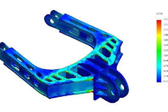 do cfd fea simulation, stress thermal airflow analysis for automotive parts