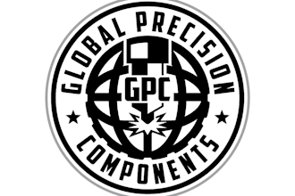 do custom component machine shop logo design