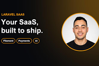 build laravel saas web app with filament admin panel and ai integration