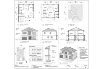 create permit set for ca pe tx wa wc oh, structural and mep drawings