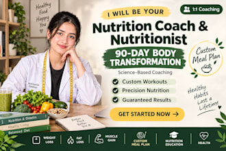 be your dietitian and create a personalized weight loss meal plan