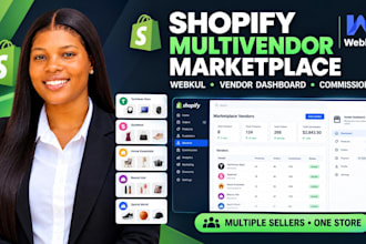 build shopify multivendor marketplace with webkul vendor dashboard