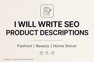 write attractive product description