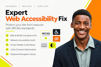 make your website ada and wcag accessibility compliant