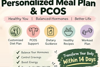 be your certified nutritionist for pcos treatment