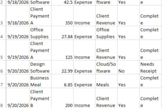 clean and organize spreadsheets