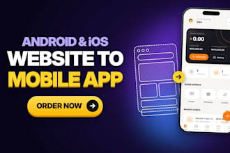 convert your website to an android and ios app