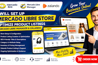 setup mercado libre store optimize product listing mercado libre manager zalando