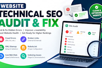 audit technical SEO and identify website indexing issues