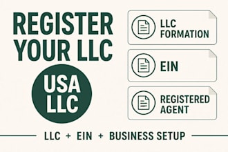 register llc for any state wyoming, guidance llc setup support, ein number