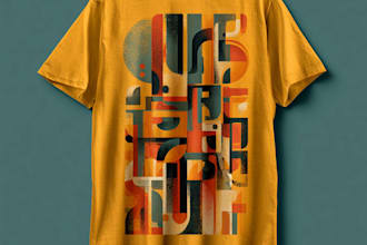 do bulk t shirt design and typography t shirt design