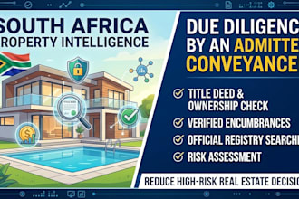 conduct a south african property investigation