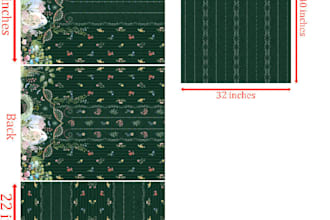 textile pattern design, fabric print design,