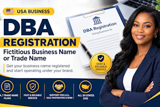 file your dba fictitious business name or trade name in the USA