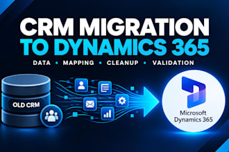 migrate crm data to microsoft dynamics 365 crm, any crm platform to microsoft