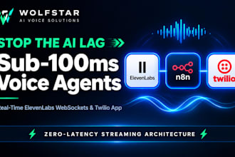 build custom low latency ai voice streaming whisper stt elevenlabs webrtc apps