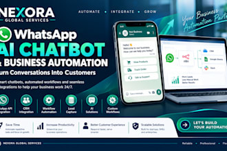 build ai whatsapp chatbot for appointments and leads