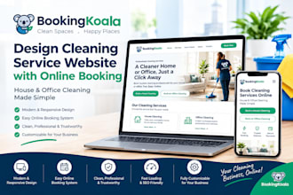 design cleaning service websit bookingkoala house office cleaning online booking
