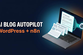 build an ai blog autopilot for wordpress using n8n