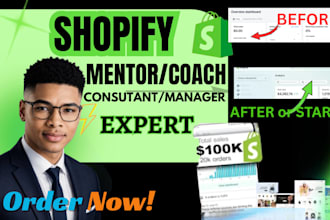 be your ecommerce dropshipping mentor, shopify dropshipping coach, consultant