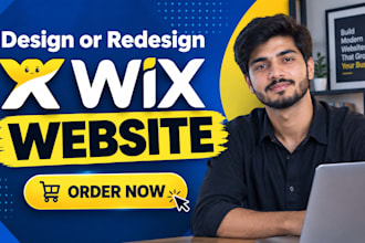build wix online store, design wix ecommerce website, redesign wix website