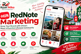 manage your rednote xiaohongshu with marketing, social media and promotion now
