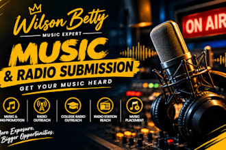 promote your music with radio promotion and college radio submission