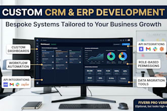 do a custom CRM system for you