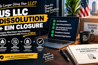 dissolve your US llc and close your business properly
