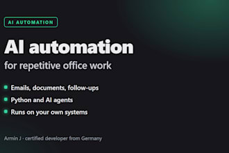 build an ai automation for your repetitive office work