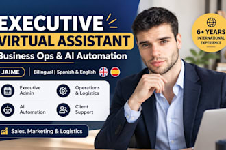 be your bilingual executive virtual assistant