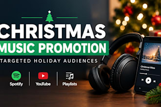 promote your christmas song to targeted holiday music audiences