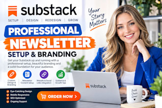setup substack account design substack newsletter manage substack posts