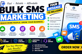 send mass dm, bulk sms, direct message email leads