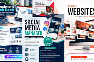design professional pitch deck investor presentation startup fundraising