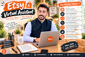 be your expert etsy va for your shop management a to z
