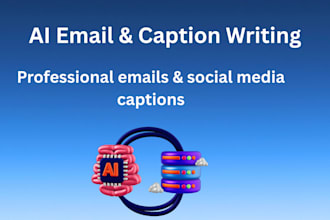 write professional emails and social media captions using ai