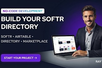 build a softr directory or marketplace website with airtable