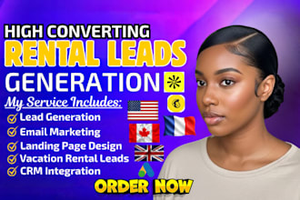generate targeted rental leads, airbnb leads and property management leads