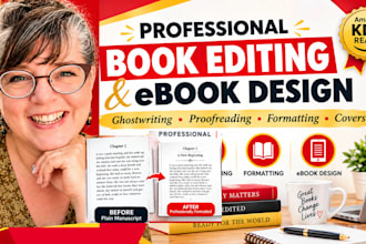 book editing and formatting for publishing as a book formatter for print