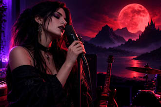 produce darkwave music, dark electronic music and atmospheric tracks