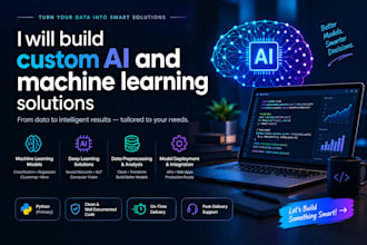 build custom ai and machine learning solutions