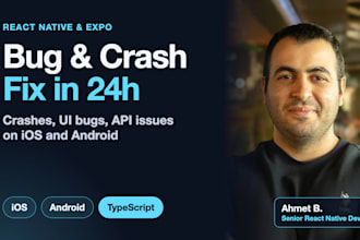 fix bugs and crashes in your react native or expo app