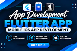 do flutter mobile app development android ios web app creation ai app builder