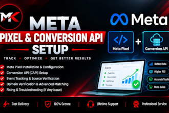 setup meta pixel and conversion API tracking