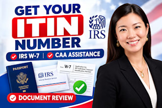 help you get itin number, itin as certififed acceptance agent